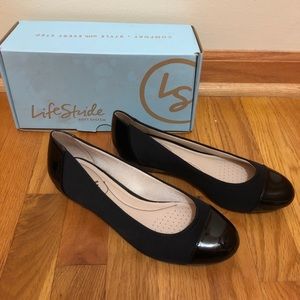 Life Stride soft system black shoes- new/never worn